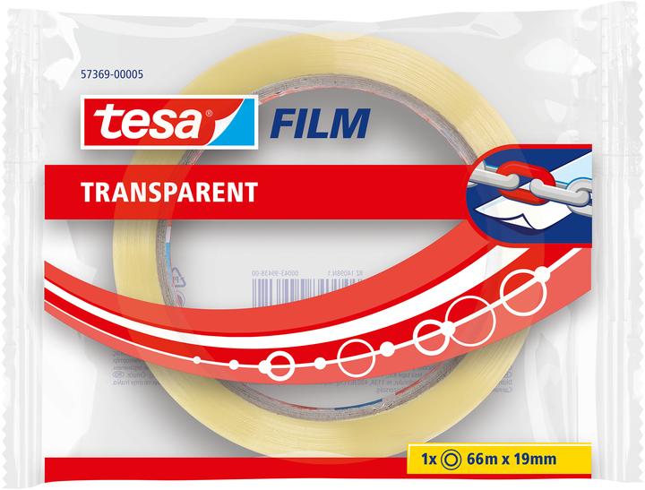 Produktbild tesa tesafilm 1x TRANSPARENT Klebeband (19 mm)
