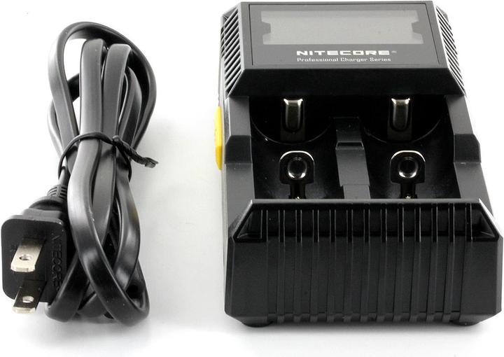Actual product image Nitecore Digicharger D2 (1 pcs., 14500, 16340, 18650, Battery + charger)