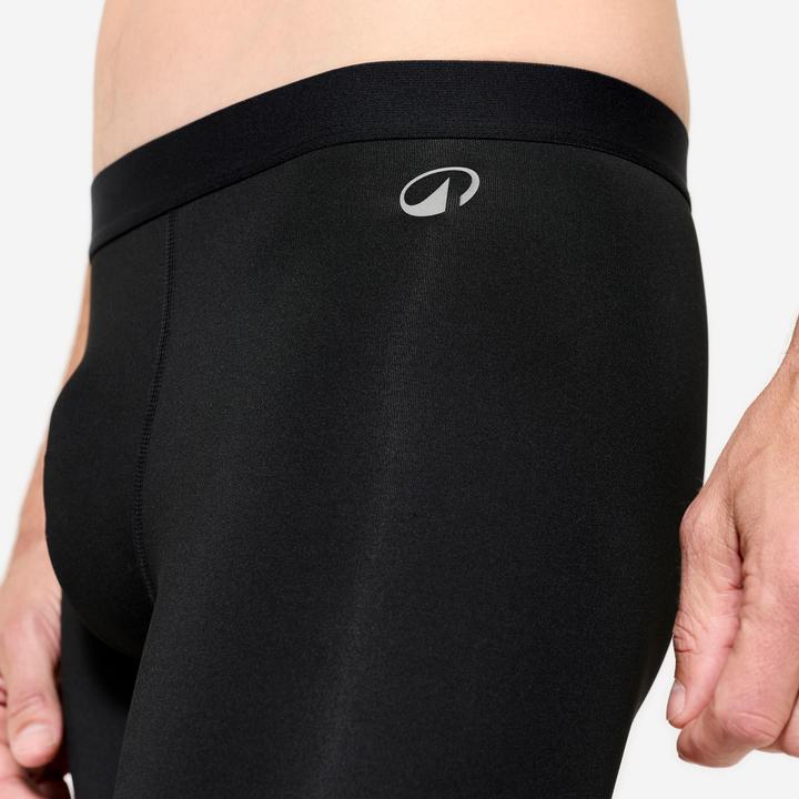 Produktbild Decathlon Boxershorts Herren Mikrofaser atmungsaktiv 3er-Pack - blau/rot (M)