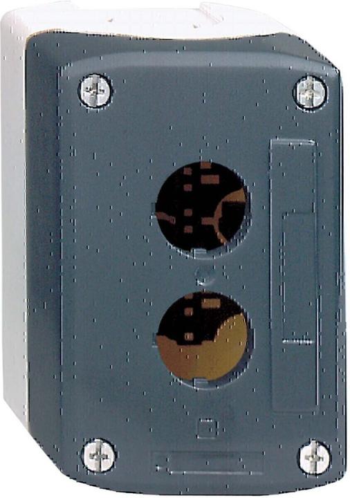 Image du produit Schneider Electric Boîtier bouton-poussoir 22mm 2 trous gris