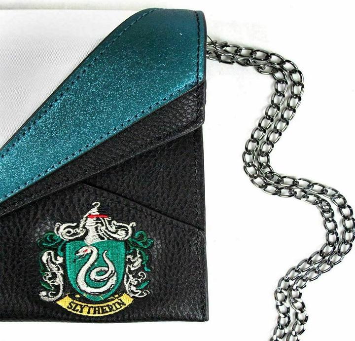 Actual product image Danielle Nicole Womens/Ladies Slytherin Uniform Harry Potter Clutch