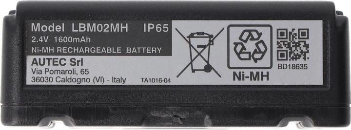 Image du produit Autec LBM02MH Batterie de grue Batterie NiMH de 1600mAh et 2,4 volts (2.40 V, 1600 mAh)
