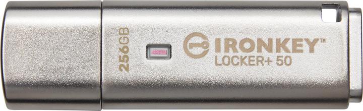 Actual product image Kingston 256GB USB 3.2 IRONKEY LOCKER+50 (256 GB, USB-A)
