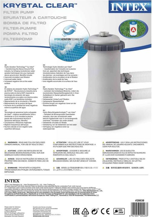 Image du produit Intex Clair comme du cristal