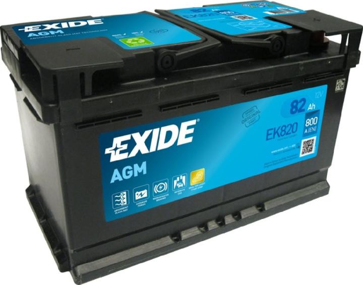 Produktbild Exide EK820 (12 V, 82 Ah, 800 A)