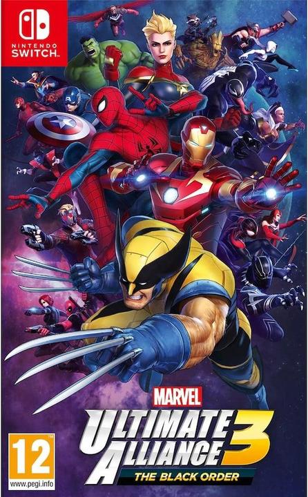 Actual product image Nintendo Marvel Ultimate Alliance 3: The Black Order (Switch, Switch Lite, Switch OLED, EN)