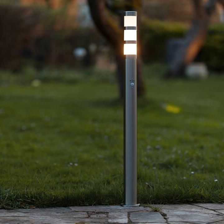 Productafbeelding Grafner Roestvrijstalen padlamp met bewegingsmelder WL10201 Tuinlamp 110 cm Set van 4