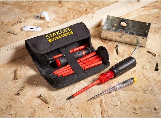 Image du produit Stanley Jeu de tournevis Multi-Bit 1000V (Cruciforme PZ, Escale, Recouvrement cruciforme Phillipps (PH))