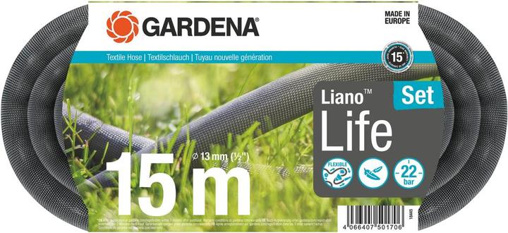 Actual product image Gardena Liano Life 1/2 Set (15 m, 50.80 mm)
