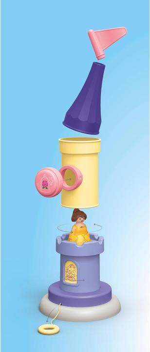 Produktbild Playmobil 1.2.3 & Disney: Belles Spielturm (71458, Playmobil Junior)