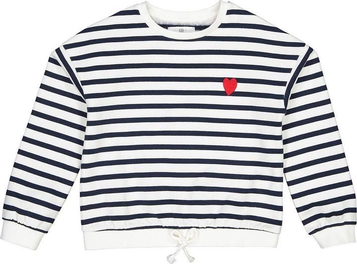 Image du produit La Redoute Collections Sweat-shirt rayé à col rond (128)