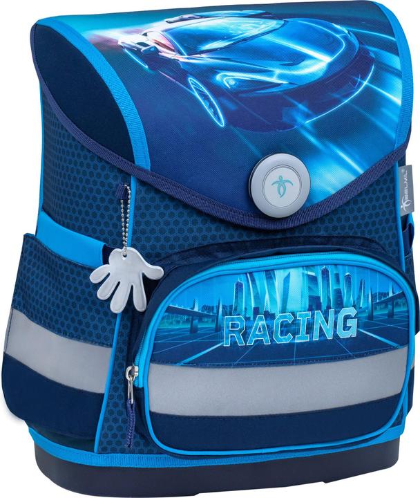 Produktbild Belmil COMPACT Schulrucksack-Set Racing Neon (19 l)
