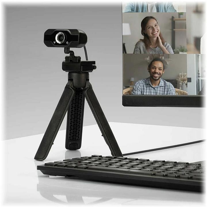 Actual product image Lindy FHD 1080p webcam with microphone Angle of view 110° 360 (2 Mpx)