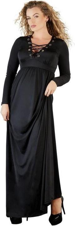 Actual product image Cottelli Collection Long Dress With Lacing (L)