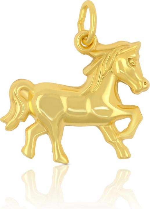 Muau Pferd (750/18K Gelbgold)