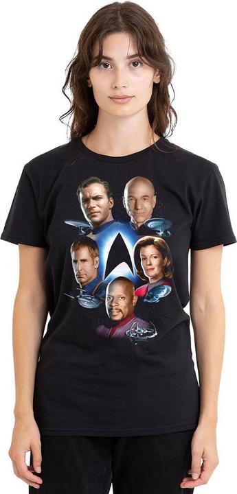 Actual product image Unisex Adult Starfleet's Finest T-Shirt (L)