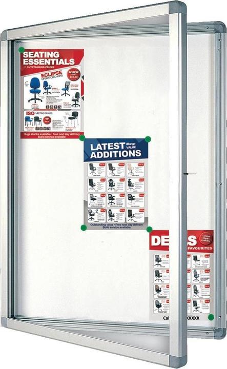 Immagine prodotto Franken Vetrina 75x101,1x4,5 cm per esterno magnetica/descrittiva per canna fumaria