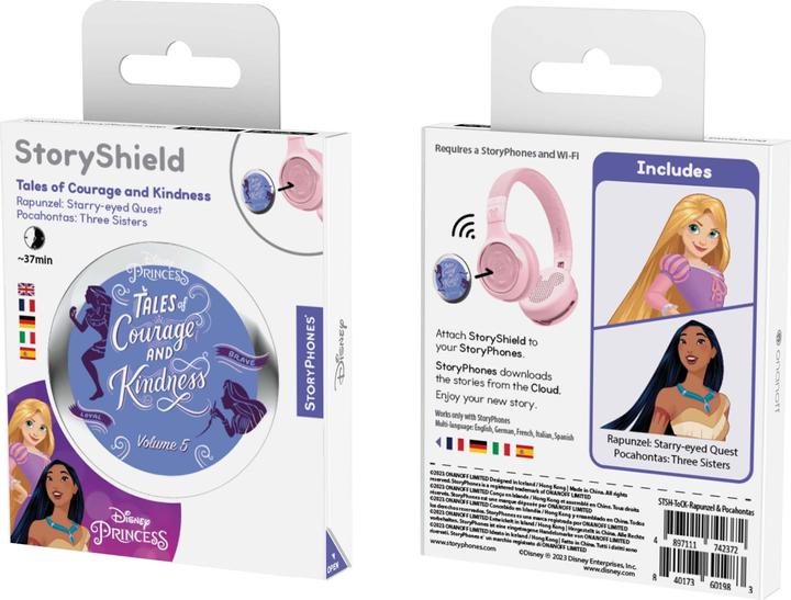 Immagine prodotto Onanoff StoryShield Disney Rapunzel e Pocahonta (Tedesco, Francese, Italiano, Inglese, Spagnolo)