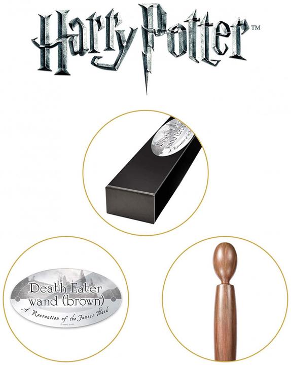Image du produit Noble Collection Harry Potter Baguette magique Mangemort version 2 (édition de personnages)
