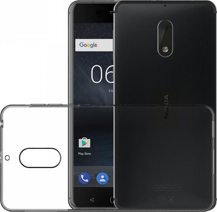 Image du produit Screenguard Étui souple Nokia 6 TPU Clear (Nokia 6)
