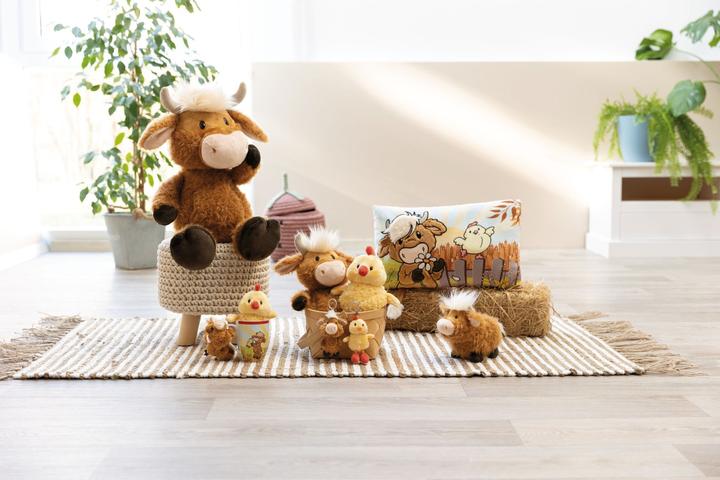 Image du produit NICI GREEN Doudou poussin Eggwina dodelinant jaune 20cm (20 cm)