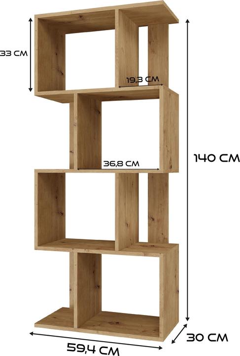 Actual product image Topeshop Fiesta (59.5 x 30 x 140 cm)