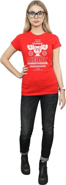Immagine prodotto National Lampoon´s Vacation National Lampoon's Christmas Vacation Merry Christmoose Maglietta Donna (S)