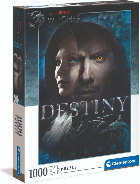 Image du produit Clementoni The Witcher Jeu de puzzle 1000 pièce(s) Télévision/Films (1000 pièces)