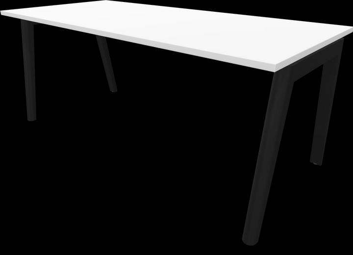 White, Ash stained black