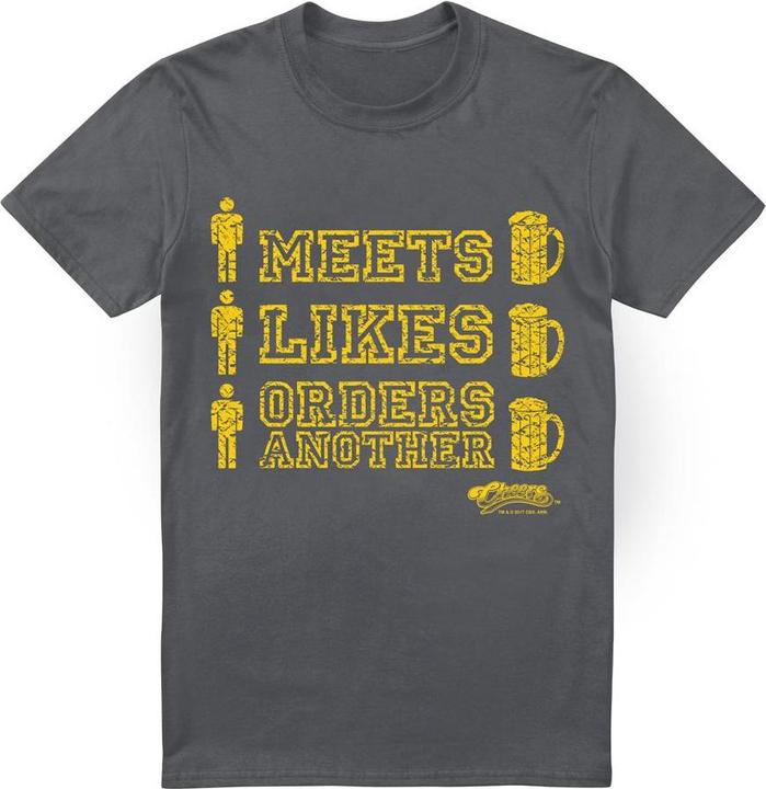 Produktbild Cheers Man Meets Beer TShirt (S)