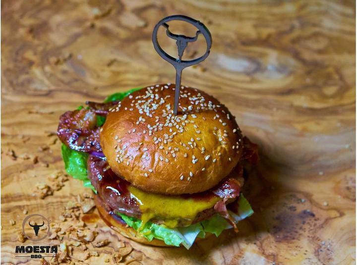 Image du produit Moesta BBQ Lot de 6 brochettes pour burgers