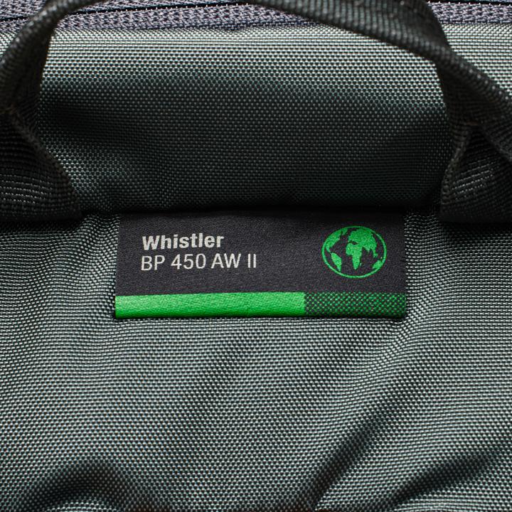 Actual product image Lowepro Whistler BP 450 AW II (GRL) (Camera shoulder bag, 36 l)