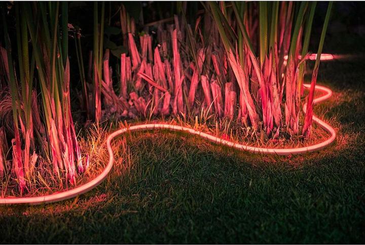 Actual product image Philips Hue Outdoor Light Strip 5m DE Plug (Multicoloured, 500 cm, Outdoor)