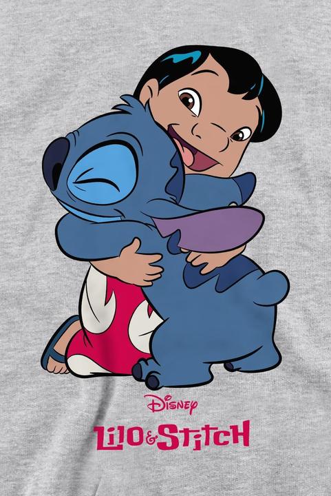 Actual product image Lilo & Stitch Unisex Adult 90s Hug Sweatshirt (M)