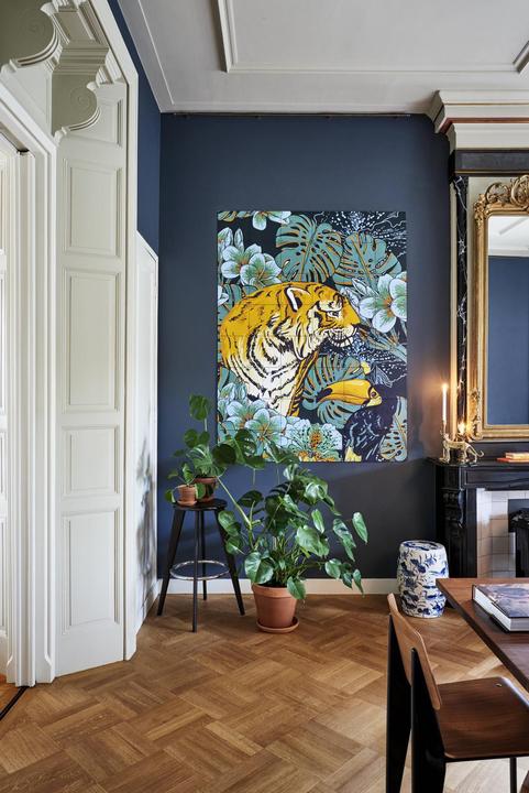 Image du produit Ixxi Jungle du tigre & famille Toucan (120 x 160 cm)