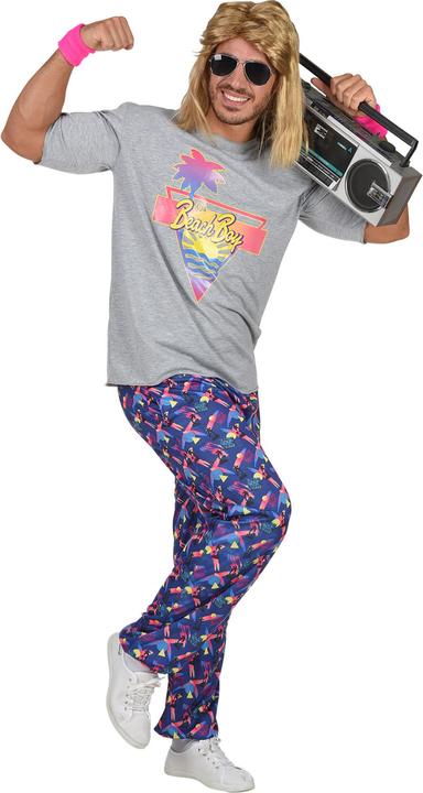 Actual product image Widmann Costume 80's Beach Boy (M, L)