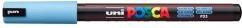 Actual product image Posca PC-1MR Fineliner brand (Glacier Blue, 0.70 mm, 1 x)