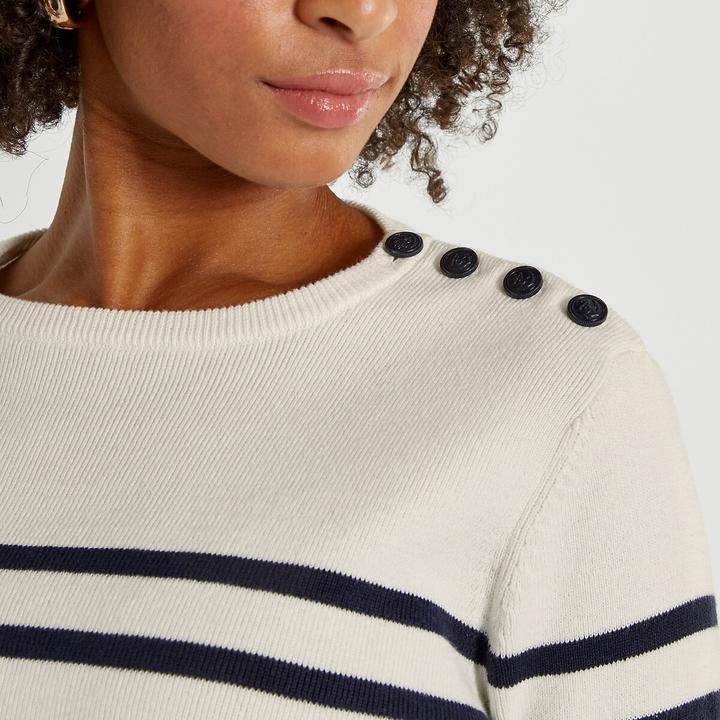 Actual product image La Redoute Collections Organic cotton sailor jumper (L)