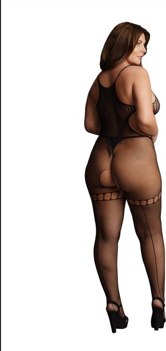 Produktbild Le Désir Duo Net High Neck Bodystocking (One Size)