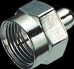 Produktbild Axing Abschlusswiderstand CFA 11-00 75 Ohm, F-Stecker, DC (90 dB, Antennenkabel)