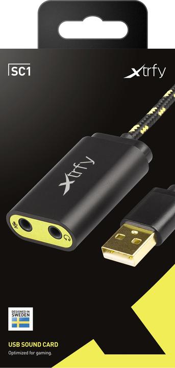 Produktbild CHERRY xtrfy XG-SC1 USB-Soundkarte (USB)