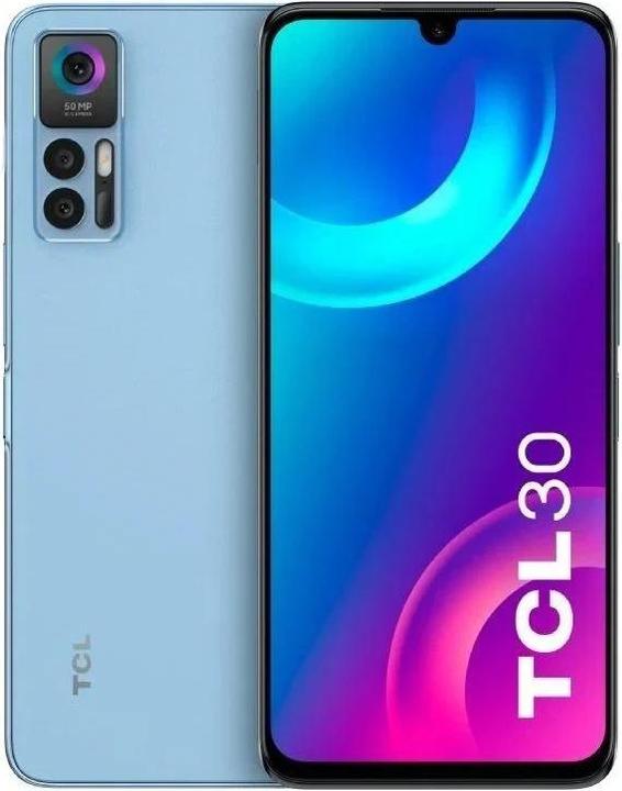 Actual product image TCL TCT 30 17 cm (6.7" ) Dual-SIM Android 12 4G USB Type-C 4 GB 64 GB 5010 mAh Blue (64 GB, Muse Blue, 6.70", Hybrid Dual SIM, 50 Mpx, 4G)