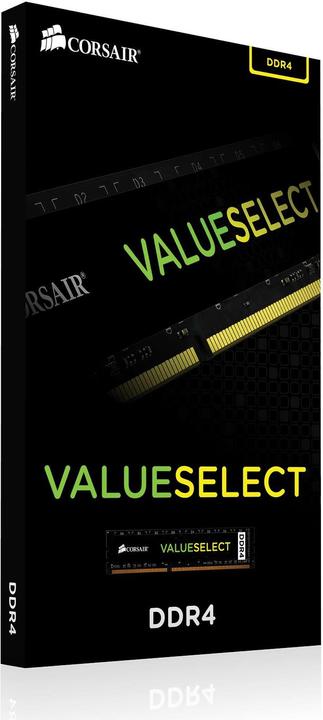 Produktbild Corsair ValueSelect (1 x 16GB, 2400 MHz, DDR4-RAM, DIMM)