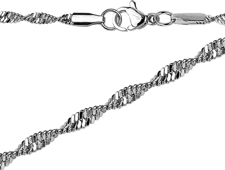 Immagine prodotto Star Piercing Kette Singapur silber (Acciaio chirurgico 316L, senza ottone)