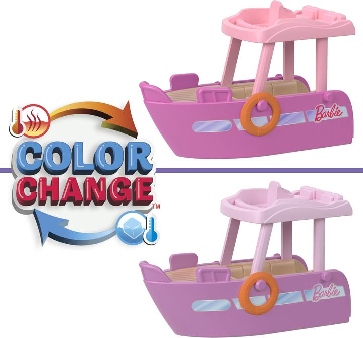 Produktbild Barbie Mini BarbieLand Traumboot mit Puppe