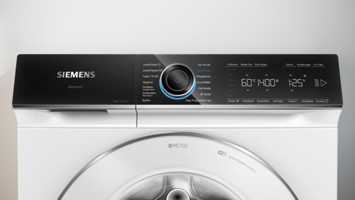 Image du produit Siemens iQ700 lave-linge extra-classe, chargement frontal, 9 kg, 1400 tr/min. WG44B2090 (9 kg, Gauche)