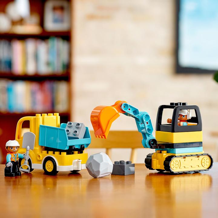 Produktbild LEGO DUPLO Bagger und Laster (10931)