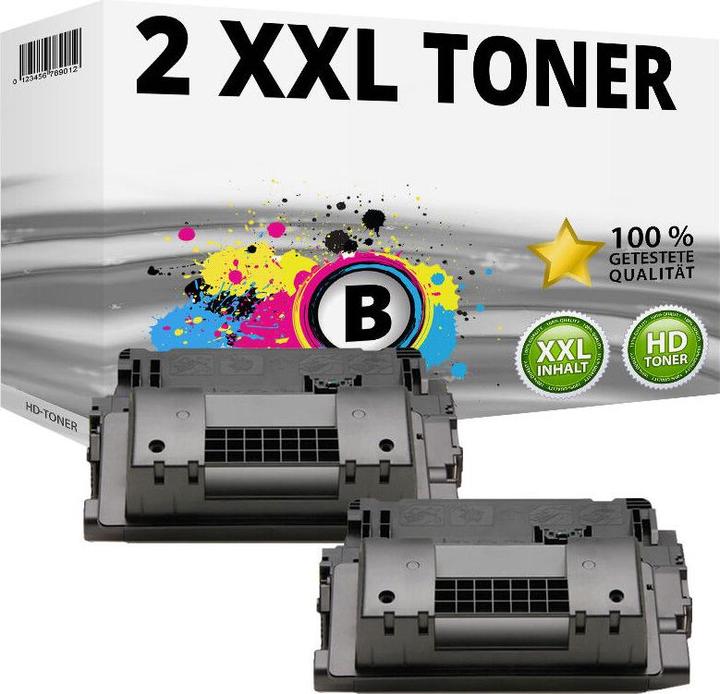 Produktbild Druckfuxx 2x TONER PATRONEN 64X für HP LaserJet P4015 DN P4015 TN P4515 N P4515