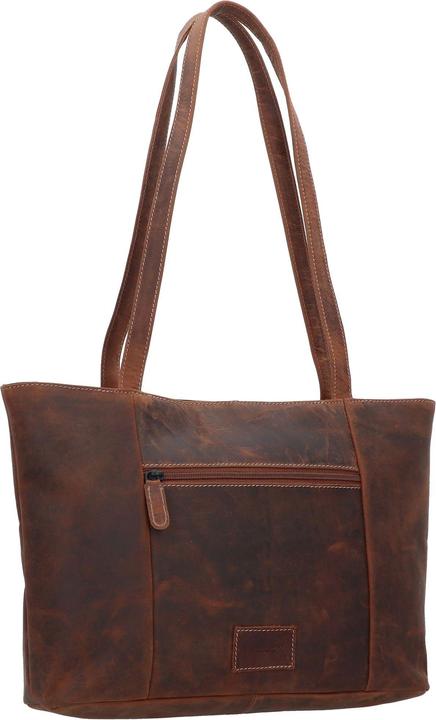 Actual product image Jack kinsky Baltimore 18 leather shoulder bag 34 cm