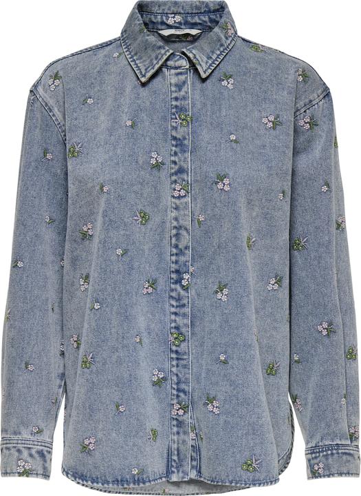 Immagine prodotto Only Onlvera L/S Flower Emb Shirt Dnm Yor (XS)